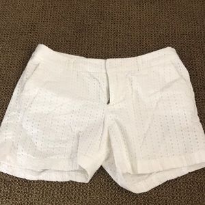 white shorts